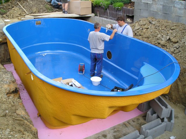 Výstavba bazénů